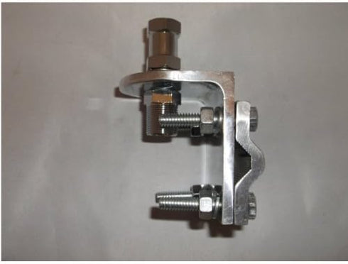 3 Way Aluminum Mirror Mount with Stud for CB or Ham Antenna