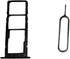 ruichuang Dual Sim Tray SD Tray Sim Card Holder Tray Replacement for LG