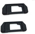 EP-10 Eyepiece Eyecup Replacement for Olympus OM-D E-M10/E-M5 Mark I, Silver/Black (2-Pack), ULBTER Viewfinder Eye Cup