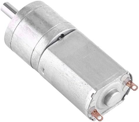 12V 100RPM DC Geared Motor Metal Reduction Electric Motor for DIY Toys RC Car Robot Model Drive