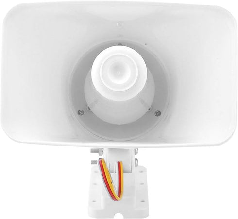 Wired Alarm Siren Horn - 150 dB DC 12V Dual Tone Wired Horn for Home Security Alarm System - Indoor Outdoor Loudspeaker