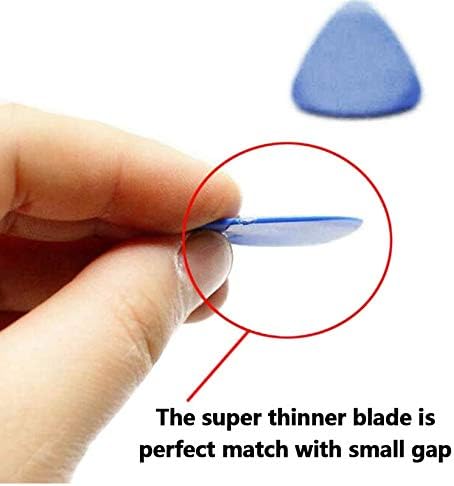 10 Pieces Universal Triangle Plastic Pry Opening Tool - Compatible with iPhone, Galaxy, Pixel for LCD Disassembly