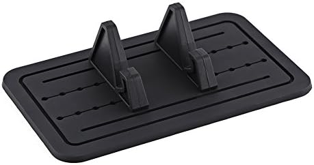 POCREATION Car Dashboard Mobile Phone Mount Holder, Universal Silicone Gel Cradle Stand Pad for All Vehicles Phones GPS