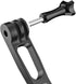 Aluminum Alloy Extension Arm for Gopro, Metal Pole Mount for Gopro 10 Black, Hero 9/MAX/8/7/6, Insta 360 One RS