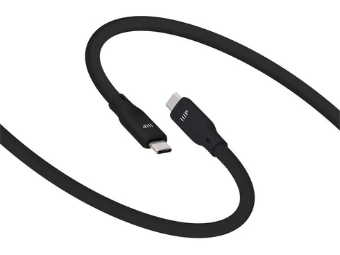 USB4 2 6ft Monoprice Gen Silicone Cable Black