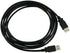 10ft USB 2.0 Type A Male to Female Extension Cable - Black