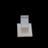 25PCS White Adhesive Backed Nylon Wire Adjustable Cable Clips
