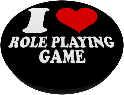 I Love Role Playing Game RPG Standard PopSockets PopGrip