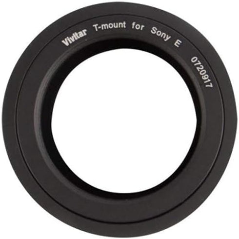 T-Mount Adapter for Sony E-Mount Digital Mirrorless Cameras, including a7r, a7s, a6500