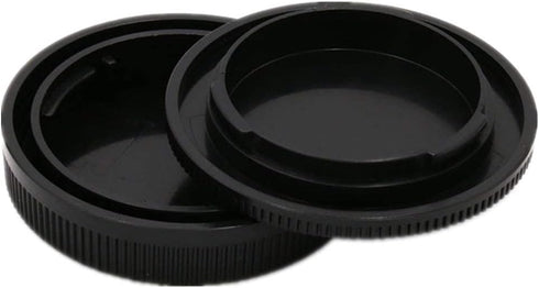 EOS-M Body Cap & Rear Lens Cap Cover Kit for Canon EF M50 M50 Mark II M5 M6 M6 Mark II M200 M100 M10 M3 M2