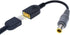 JMT DC 7.9 x 5.5mm Round Jack to Square USB Plug Converter - Laptop Power Adapter Connector for Lenovo ThinkPad