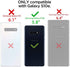 J.west Galaxy S10e Luxury Sparkle Glitter Pattern Slim Clear TPU Silicone Phone Case
