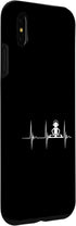DJ Mischpult Musikproduzent EDM Techno Discjockey Music Producer Disc Jockey Heartbeat ECG Pulse DJ Mixing Console Case