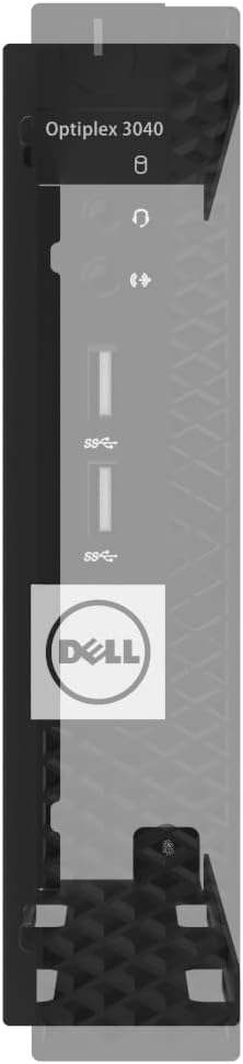 JINGCHENGMEI Wall Mount for Dell OptiPlex Micro Form Factor Case, VESA and Under Desk Compatible