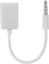 WERPOWER 3.5mm Player/MP3/Computer/TV USB to AUX Adapter, Stereo Male Aux Audio Plug Jack to USB Female Adapter