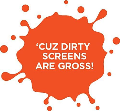 WHOOSH! Screen Cleaner Spray and Wipe - 3.4 fl oz + 1 Microfiber Cloth - Travel Size Electronic Cleaner Kit