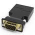 UIGOCLE HDMI to VGA Adapter Converter with Audio, Video Dongle adaptador Compatible with