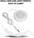 Portable 3.5mm External Speakers, Plug in Speaker with Audio Cable, Energy Saving Mini Speaker for MP3, MP4