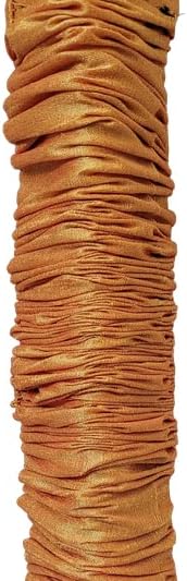 Bold Bedding Cord & Chain Cover, 9 feet Tube Type, Dupioni Faux Silk Fabric,