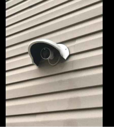 SDS DS-1250ZJ Universal Sun Rain Shade Camera Cover - Shield for Nest/Ring/Arlo Outdoor Camera