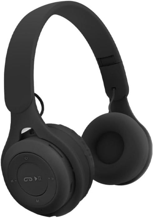 Upgraded Hybrid Noise Cancelling Headphones, Wireless Bluetooth with Mic, Deep Bass, Soft Earpads, Fast Charging