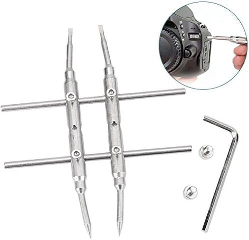 Camera Repair Lens Spanner Wrench, Acouto Professional Spanner Wrench for DSLR Camera Lens Maintenance Tools