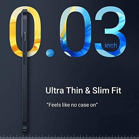 TORRAS 13 13 Slim Fit for iPhone Mini Case, Ultra-Thin Velvety Touch Secure Grip Case, Scratch-Resistant Slim Hard