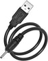 USB to DC 2.0mm Cable 3.3ft, USB 2.0 Type A Male to DC 2.0mm Barrel Jack Power Adapter Connector Charging Cable