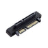 chenyang SATA Male to Female 90 Degree UP Angled Gender Changer Connector for Hard Disk Drive