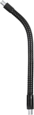 PATIKIL 7.9" Gooseneck, 1Pcs 3/8"-16 Male to Male Thread Metal Universal Hose