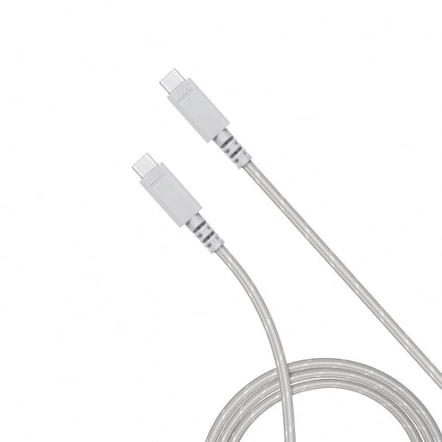 Moshi Integra USB-C to C Cable, Gray, 240W/480Mbps, 2.0M