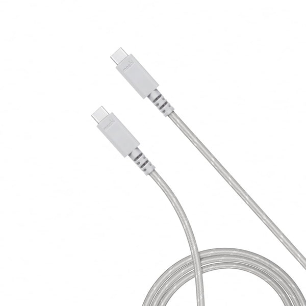 Moshi Integra USB-C to C Cable, Gray, 240W/480Mbps, 2.0M