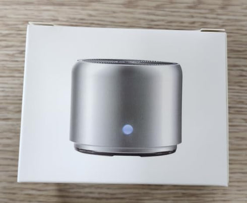 EWA A106 Wireless Mini Bluetooth Speaker with Custom Bass Radiator, Portable for Home, Outdoors (Silver)