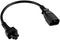 TEWOXIN 0.3M IEC C14 to C5 Power Cord, 250V 10A, for Laptop Power