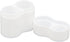Slimline CR123a Battery Case, Pack of 2 Soft Durable Material - Holds 2 Batteries