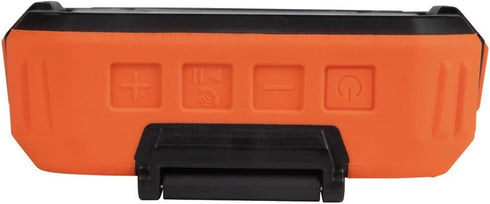 Klein Tools AEPJS2 Bluetooth Speaker, Wireless, Rechargeable, Magnetic Strip, 10 Hr Run Time, IP54