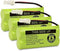 BT183342 Cordless Phone Battery for AT&T CL4940, EL52300, VTech CS6114, Pack of 3