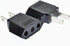 ALINNA (1 Pack) GRLRCR EU Europe to US USA America Travel Plug Adapter AC Outlet Power Converter