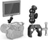 Walway 1/4" Cool Ballhead Multi-Function Double Ball Head with Cold Shoe Mount and Screw for DSLR