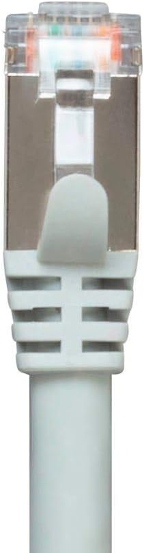 Monoprice Cat7 Ethernet Network Patch Cable - 5 feet, Gray, 26AWG, Shielded, Entegrade Series