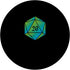 D20 Roleplaying Video Games Gaming Geek Designer PopSockets Standard PopGrip