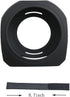 Hermitshell Silicone Carrying Case for JBL Clip 3 Portable Waterproof Wireless Bluetooth Speaker, Black