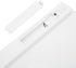 PUSOKEI Bluetooth Keyboard, Portable Slim Silent QWERTZ German Keyboard for iOS, Android, Windows (German Layout)