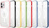 MAKASI Ultra Slim Magnetic Case for iPhone 13 (6.1 Inch) - Pink, Hard PC & Soft TPU Edges, MagSafe Compatible.