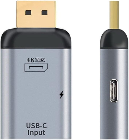 chenyang USB C to Displayport Converter with Charging Port (Displayport Must Connect to Monitor, Not Host)