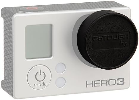 Fotodiox Pro GoTough 3X Replacement Lens Caps for The HERO 3, 3+, 4, Naked Camera - Set of 3 GoTough Protective Lens Covers for The HERO3 Hero3+ and Hero4 Cameras when not in any case or housing
