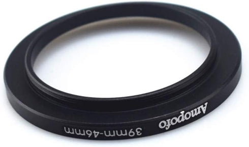 39mm to 46mm Camera Filters Ring, Compatible with 39mm Lenses or 46mm UV CPL Filter Accessory