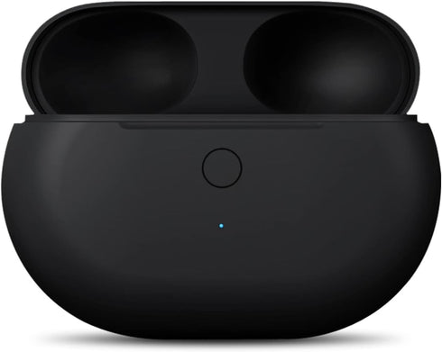 Jinstyles Charging Case Replacement for Beats Studio Buds, Bluetooth Pairing Sync Button, 660mAh Battery - Black