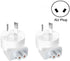 2 Pack AU Plug Duck Head Adapter for Apple MacBook, iPad, iPhone AC Power Wall Charger, White