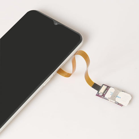 PinQiongZhe Cell Phone SIM Card Insertion Slot Extension Cable - CPE Wireless Router Nano to Mini SIM Card Expansion